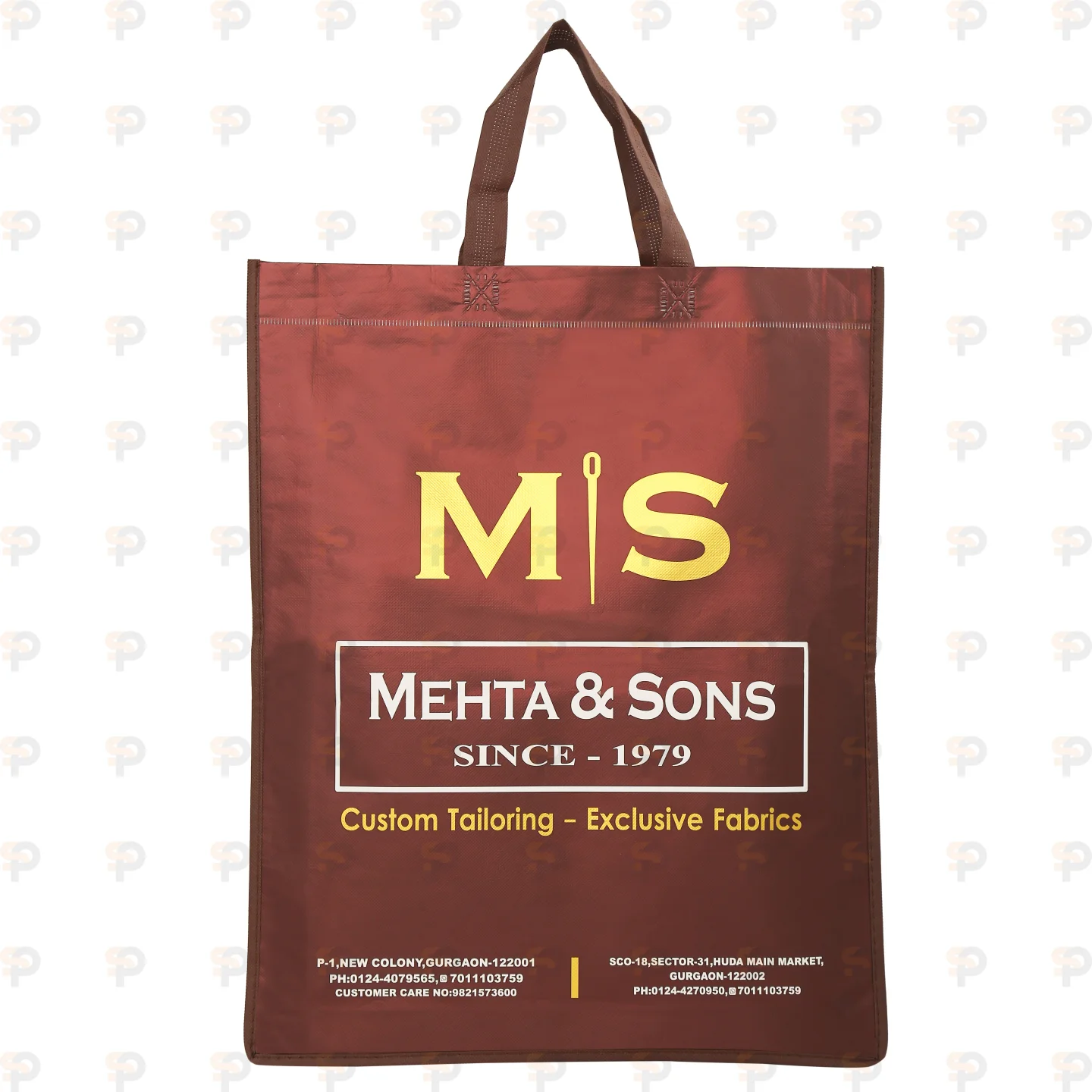 Mehta & Sons Non-Woven Carry Bag
