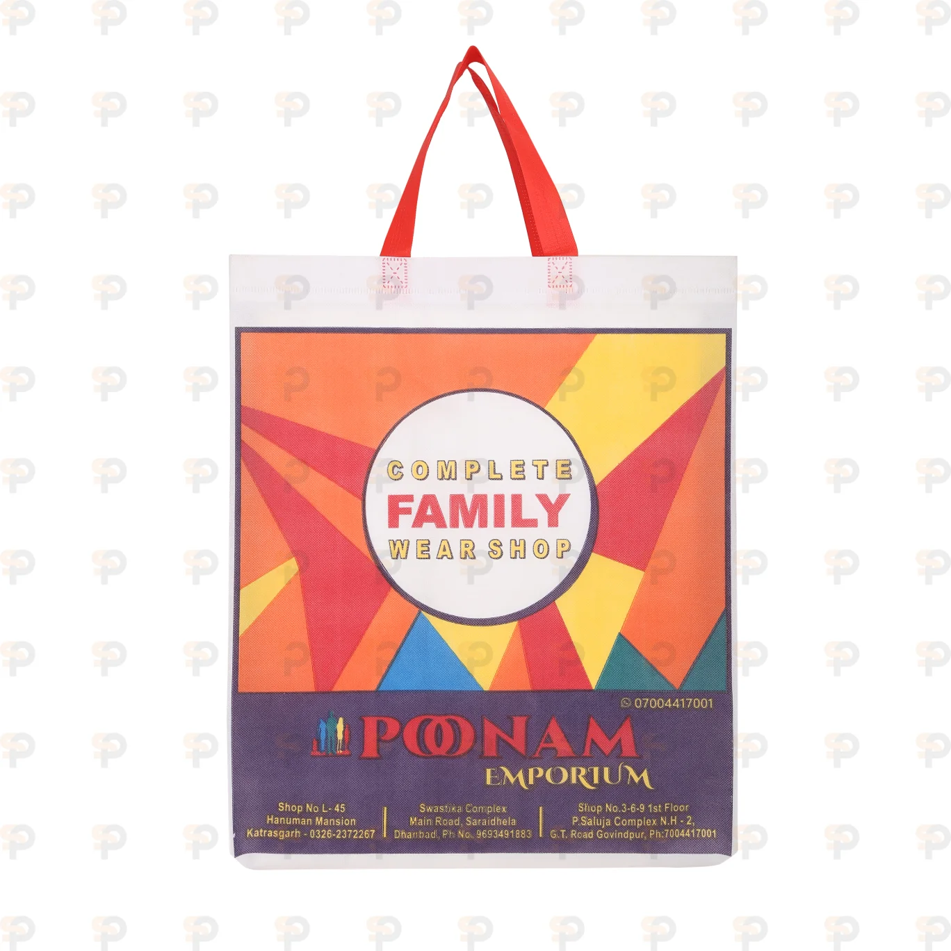 Poonam Emporium Non-Woven Carry Bag