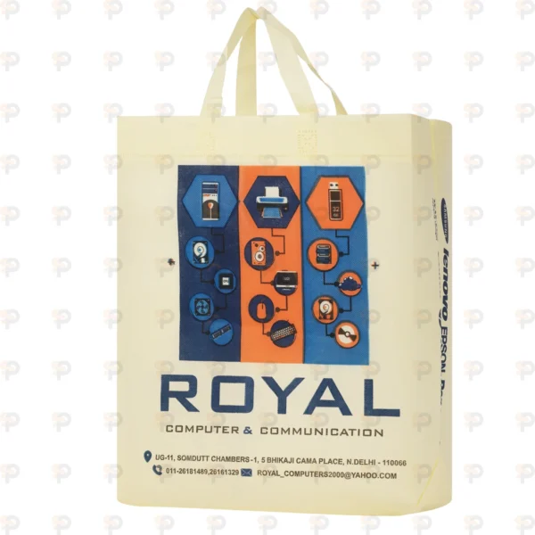 Royal Computer & Communication Non-Woven Carry Bag