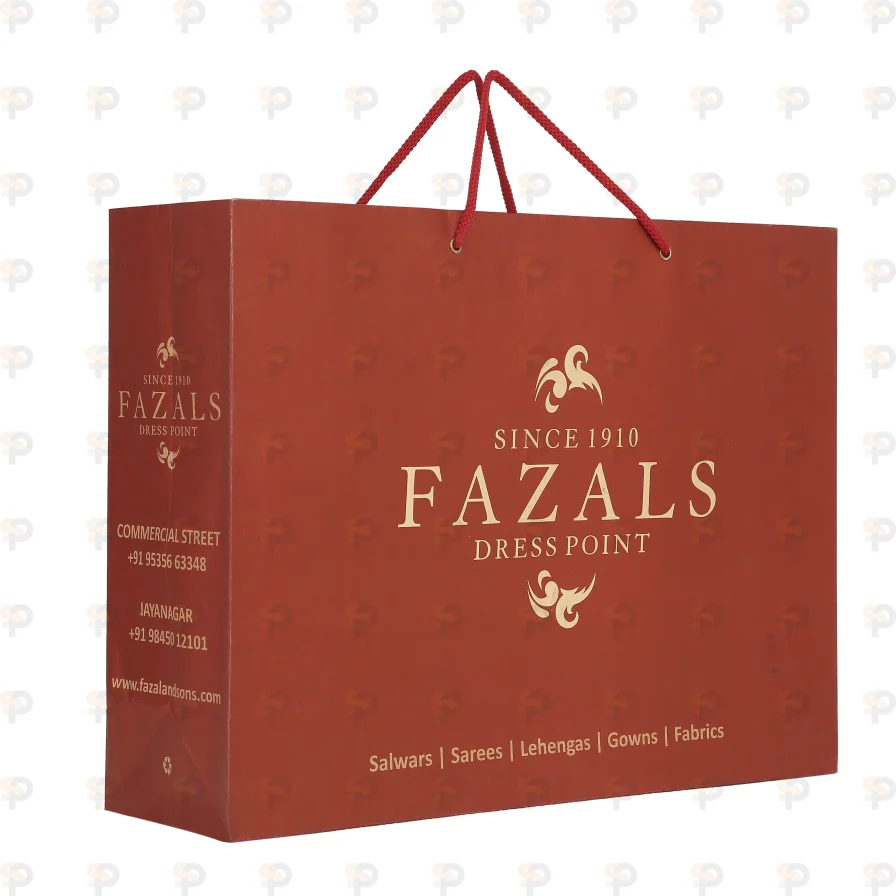 Fazals Dress Point Premium Laminated Shopping Bag