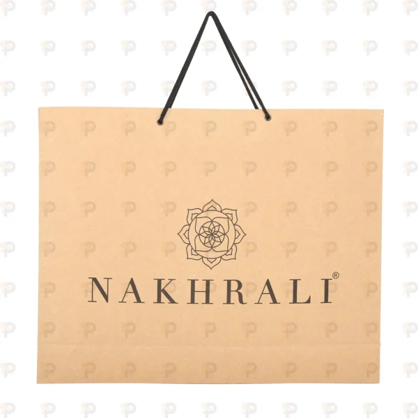 Nakhrali Kraft Brown Eco-Friendly Carry Bag