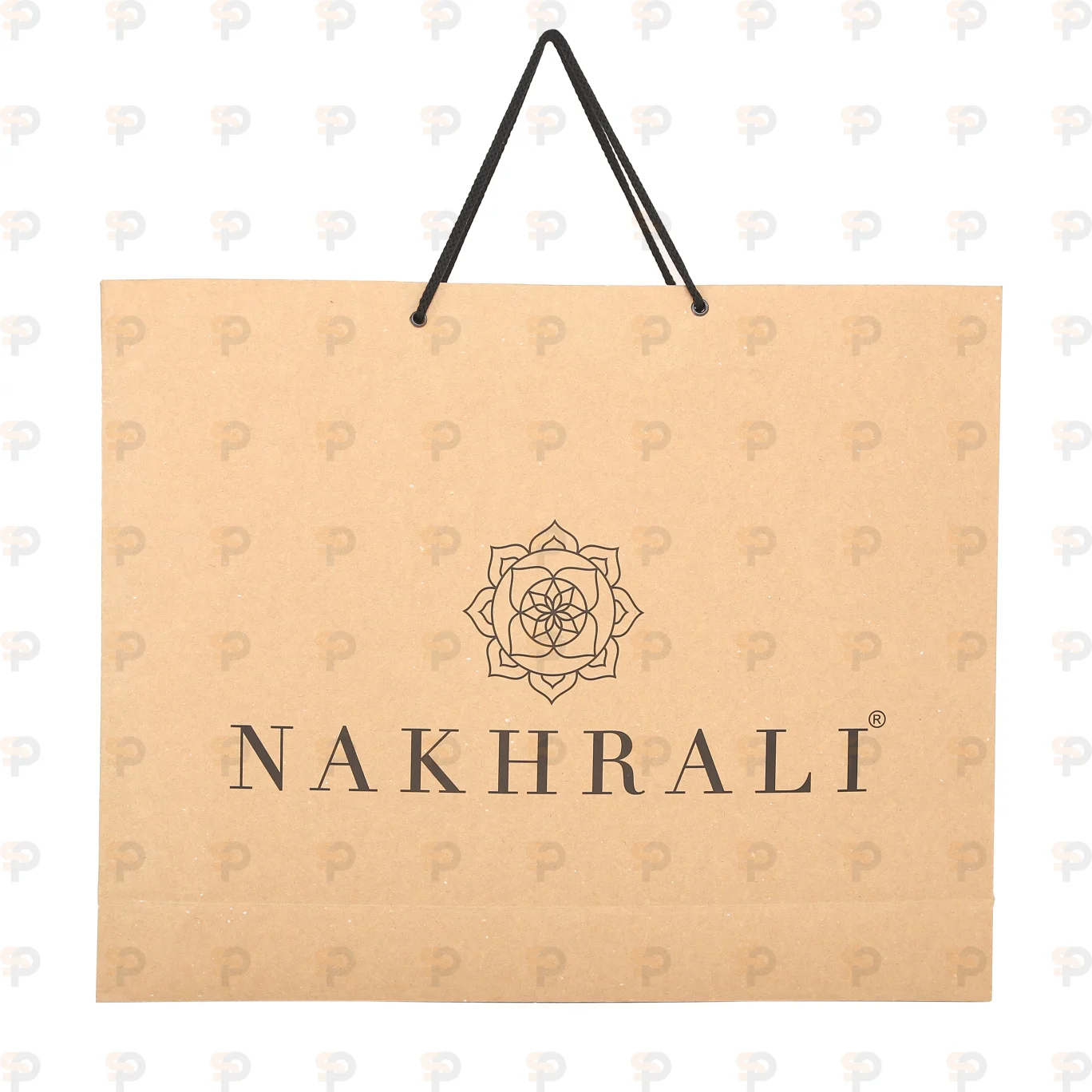 Nakhrali Kraft Brown Eco-Friendly Carry Bag